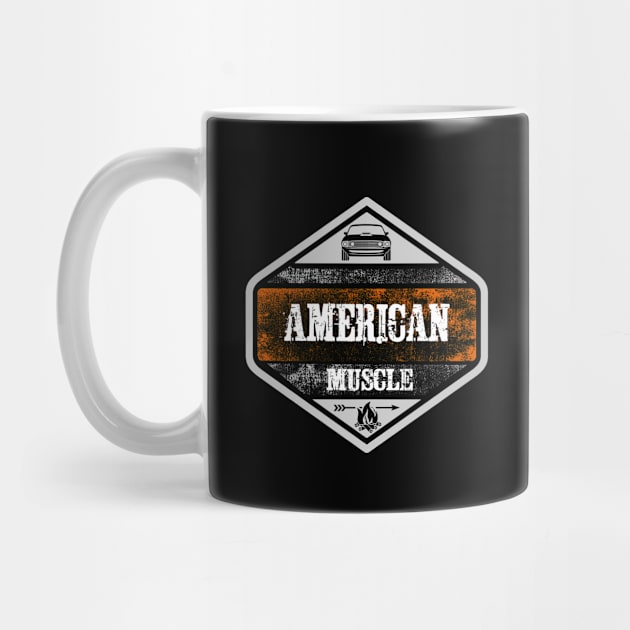 American Muscle Vintage Distress by FungibleDesign